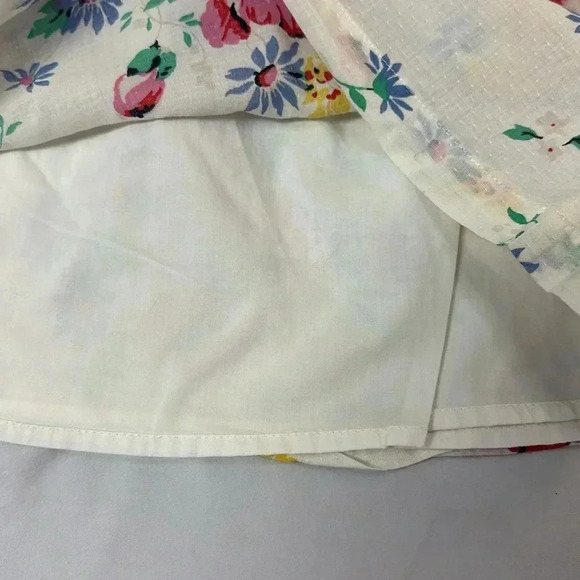 GAP - long sleeve lined floral dress. Size 3-6 months - Picture 2 of 6